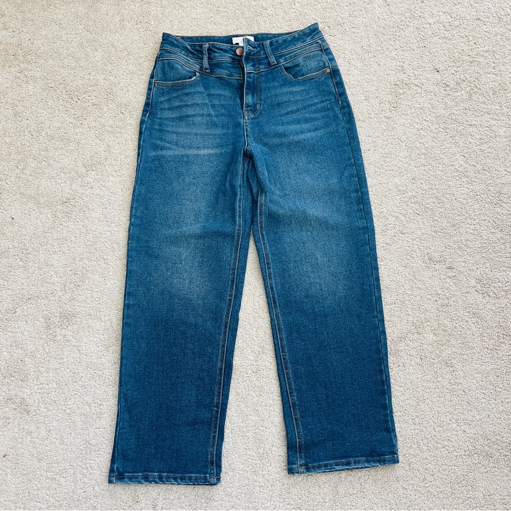 IVY+MAIN Blue straight jeans size 9